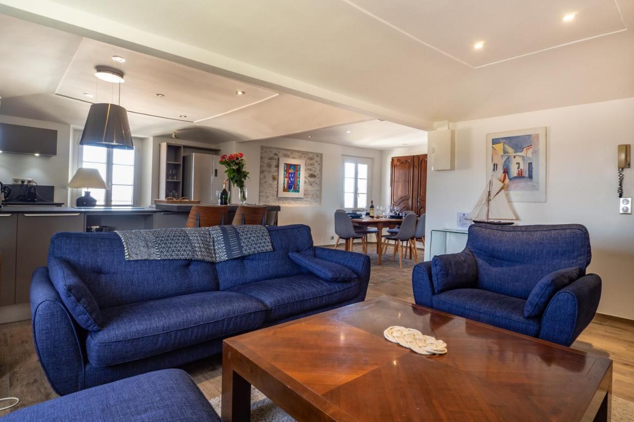 Charmant Appartement Spacieux Pour 6P Vue Mer Vieil Antibes Exteriér fotografie