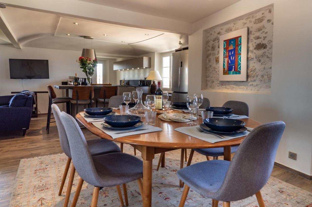 Charmant Appartement Spacieux Pour 6P Vue Mer Vieil Antibes Exteriér fotografie