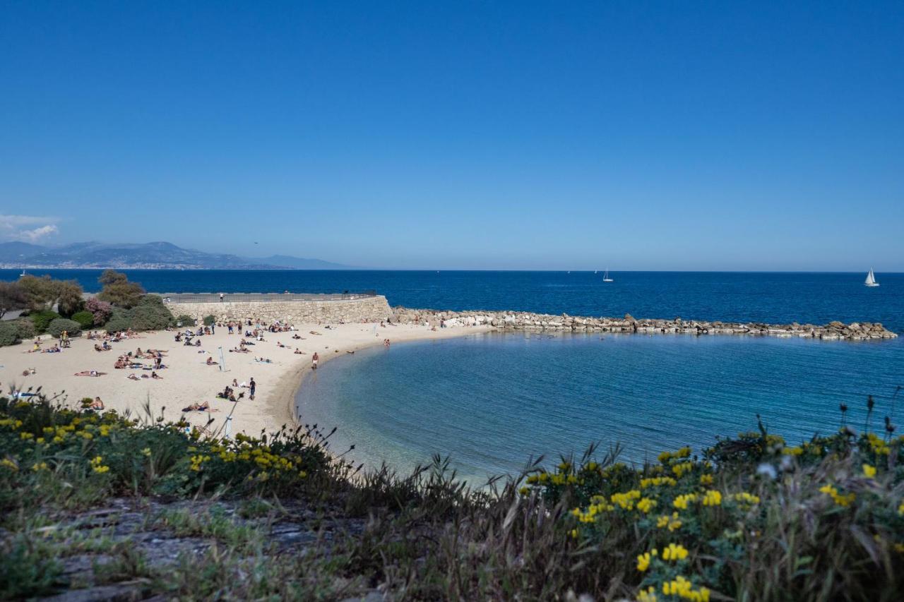 Charmant Appartement Spacieux Pour 6P Vue Mer Vieil Antibes Exteriér fotografie